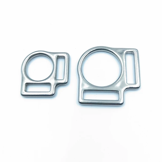 Stainless steel 2 or 3 loop square horse halter buckle bridle buckle