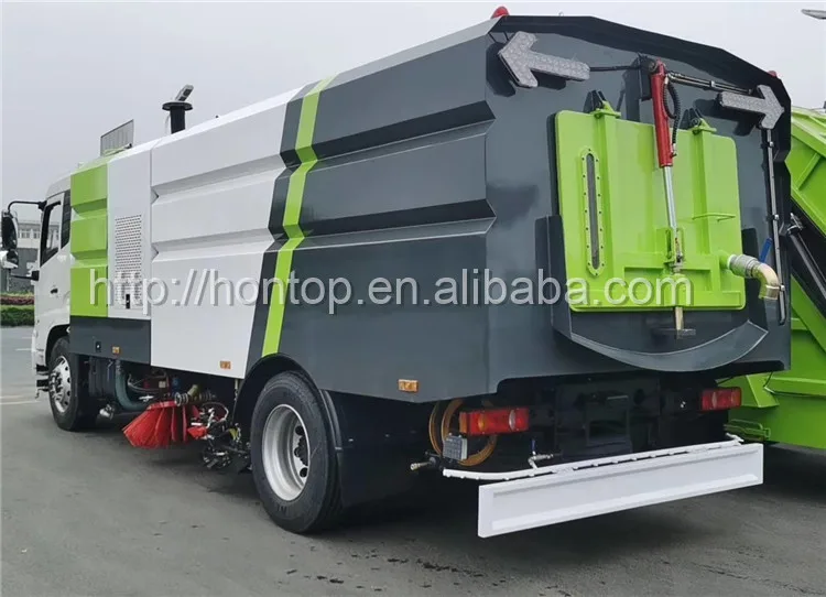 Dongfeng 4*2 16CBM Washing Street Sweeping Truck Cleaning Road Sweeper for Sale