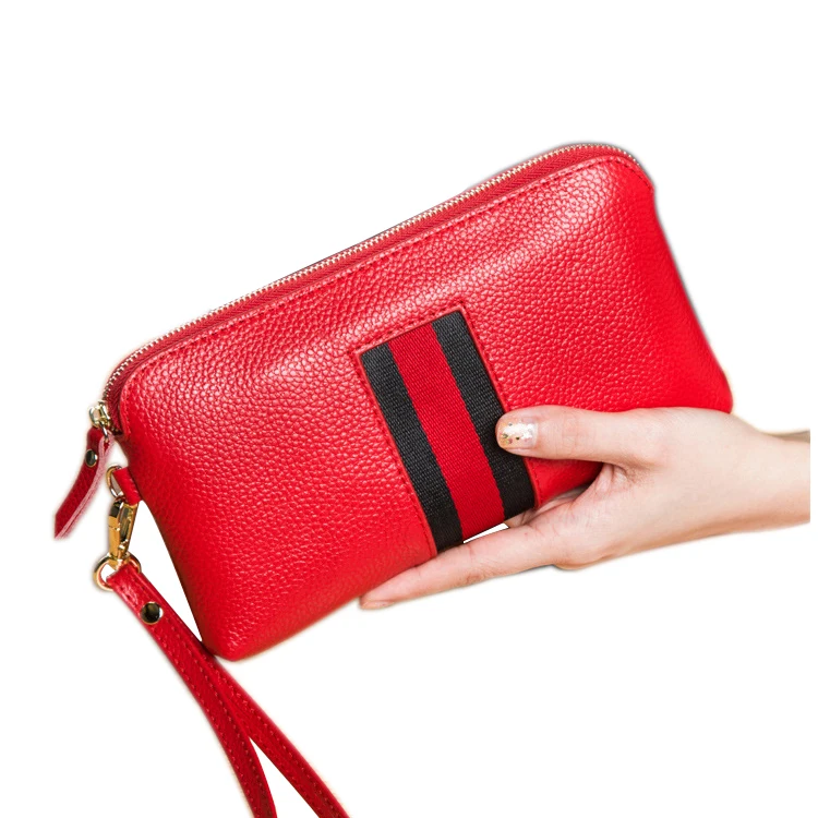 
Trendy Women Purses genuine leather ladies evening clutch bags 