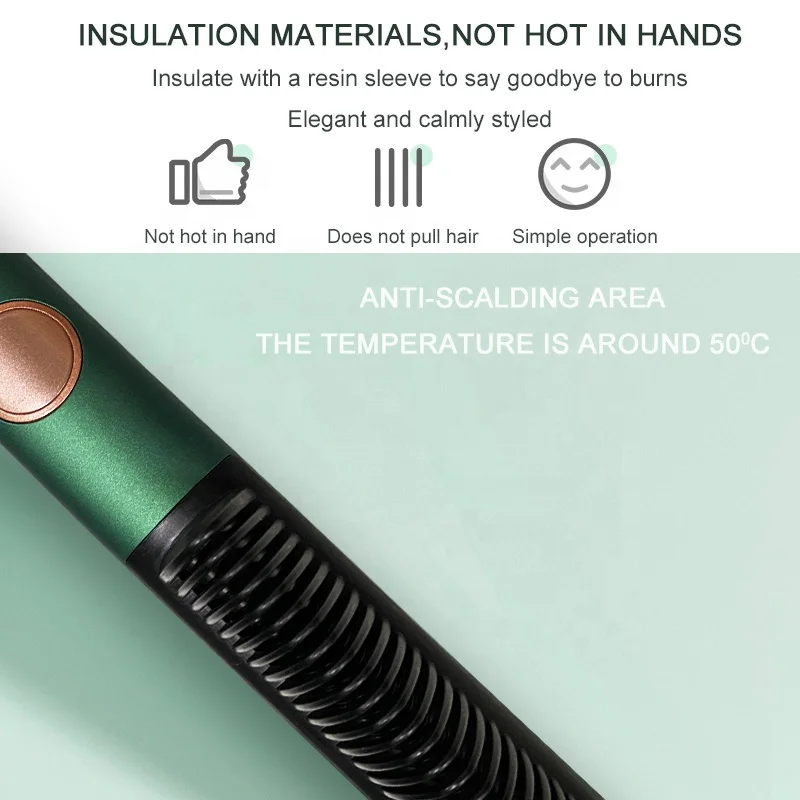 Выпрямитель для волос, расческа, электрический выпрямитель, быстрый Утюг, горячие прямые с нагревом ptc, новая распродажа, Стайлинг, электронный нагрев