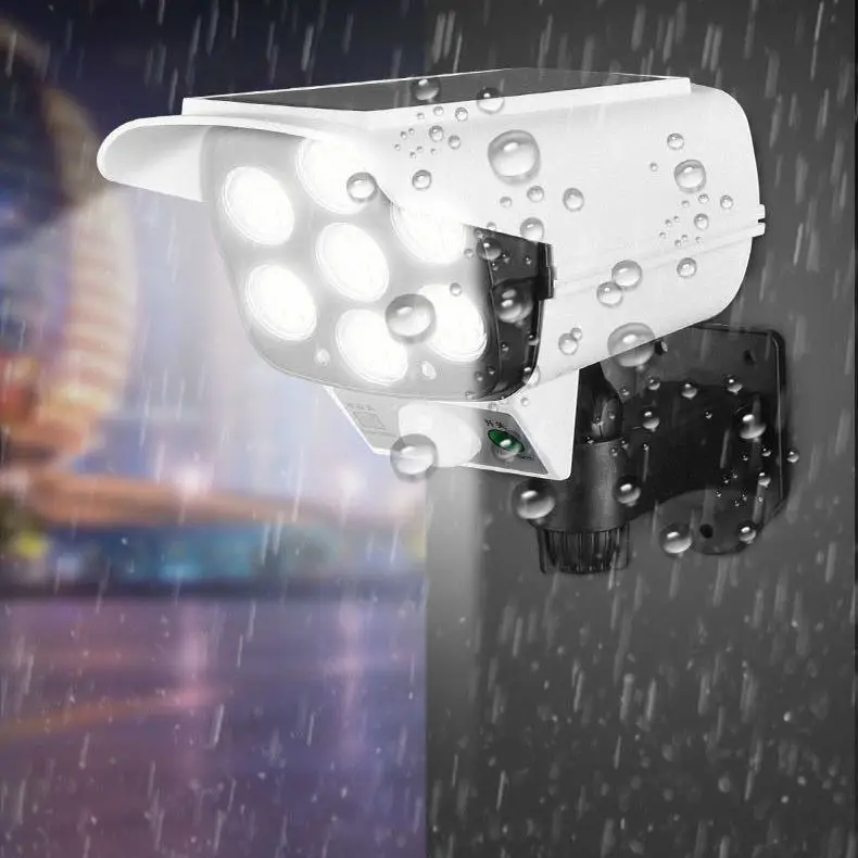 Manufacturer CE Wireless Remote Control Security Cameras Style Outdoor Waterproof Led Garden Sensor Solar Wall Lights