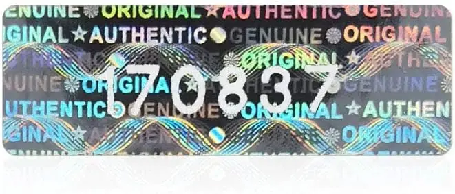 Оригинальные Защитные Голографические Наклейки