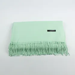 Solid color custom design women pashmina scarves cashmere scarf shawls