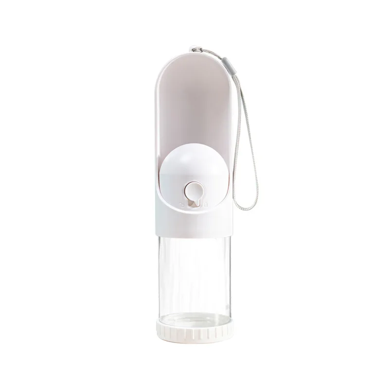 Pet accompanying cup portable dog drinking kettle source factory 220ml
