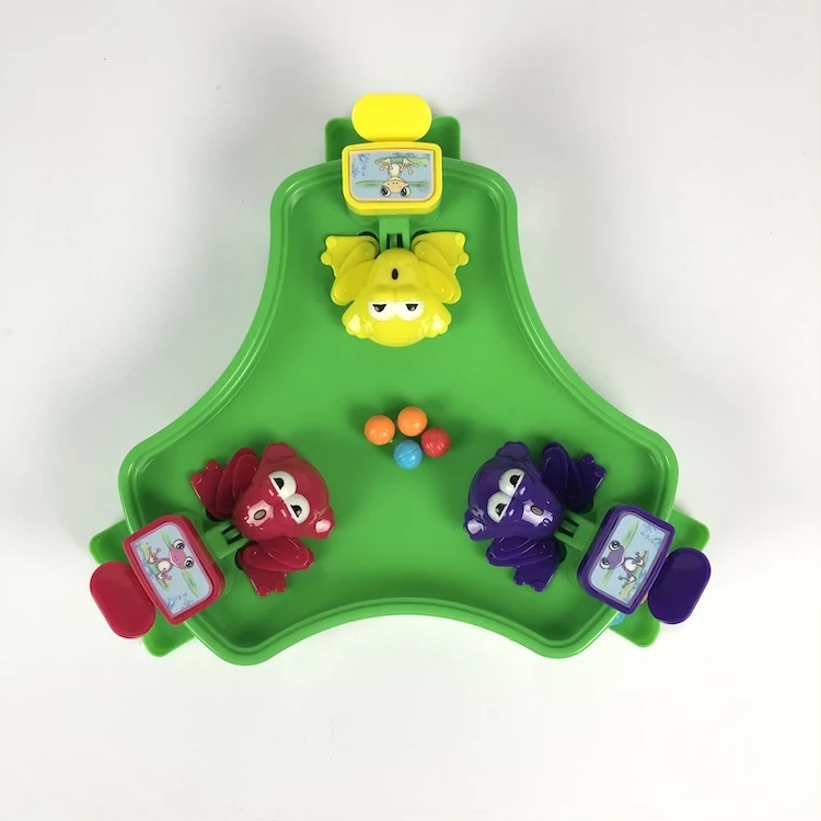 2021 Children Play Interactive Toys Frog Game Hungry Frogs Eating Beans Multiplayers Table Game For Kids