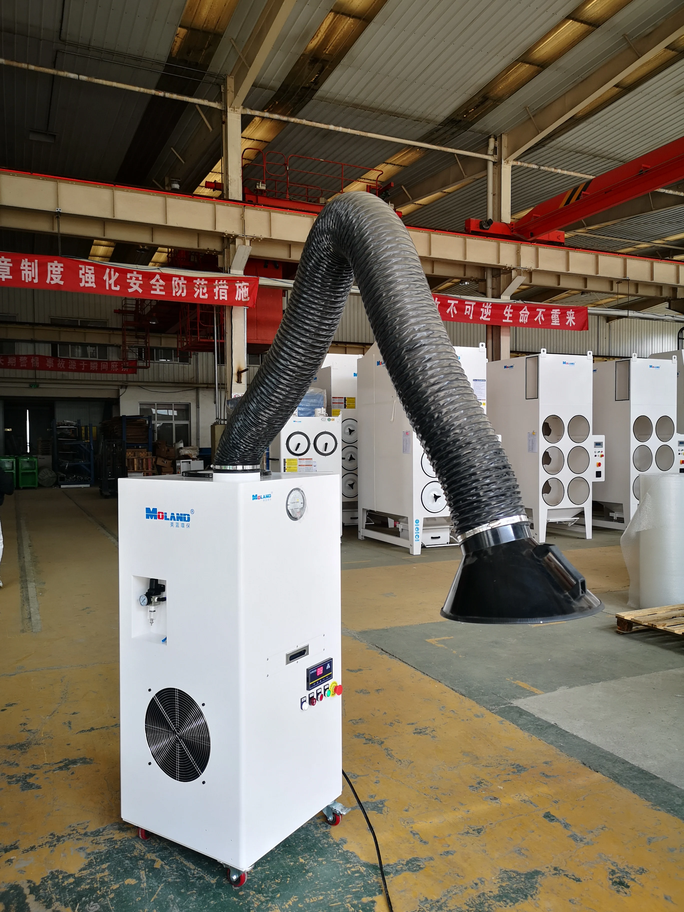 Mobile Welding Dust Extractor Industrial Dust Collector Purification System Pulse Jet Dust Collector