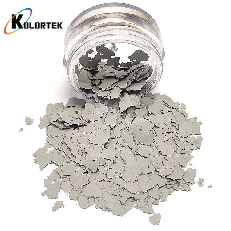 Private label colorant vinyl flakes matte pigment glitter flake