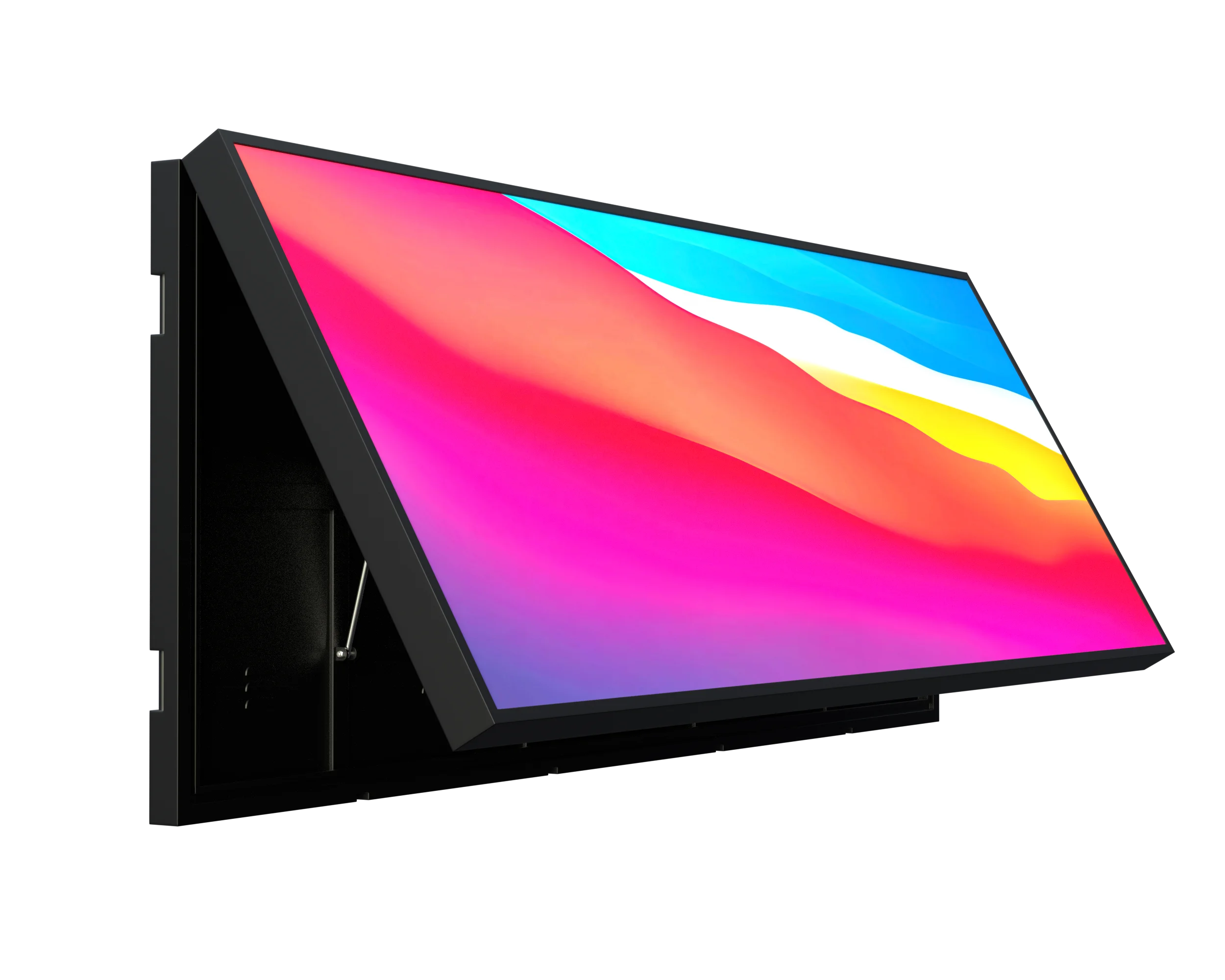 KS высокое качество светодиодный дисплей шкаф наружный P3 P4 P5 P6 P8 P10 видео настенный водонепроницаемый пустой передний открытый железный