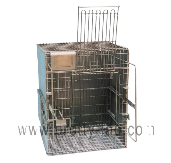Pet transport cage,Laboratory Stainless Steel quarantine cage for monkey