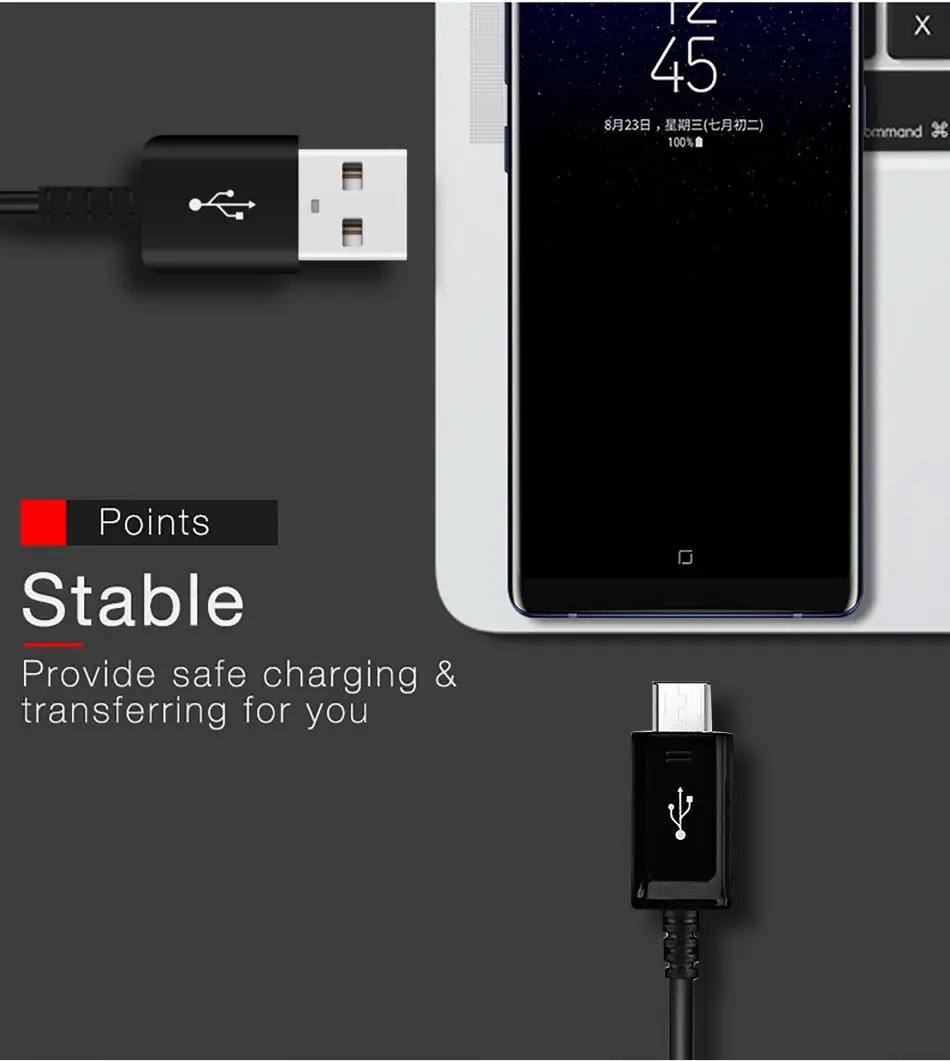 Оптовая продажа высокое качество зарядки данных микро usb кабель для Samsung android бесплатный