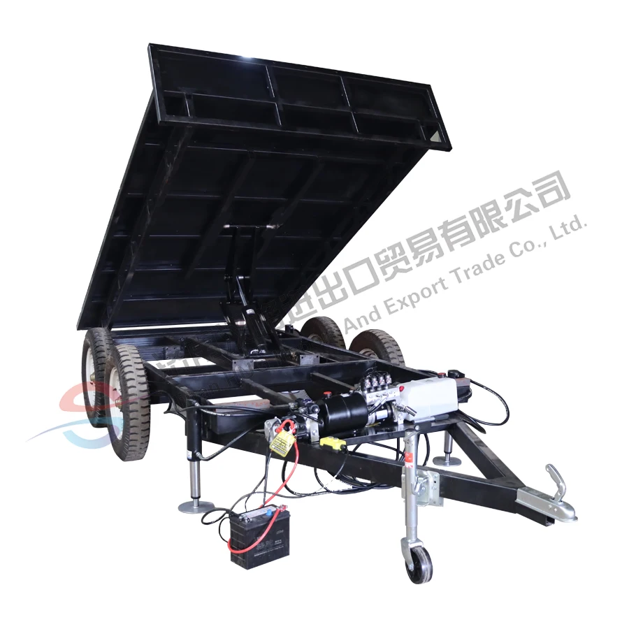 Hot sell double acting hoist telescopic 3 tons dump truck hydraulic system kit
