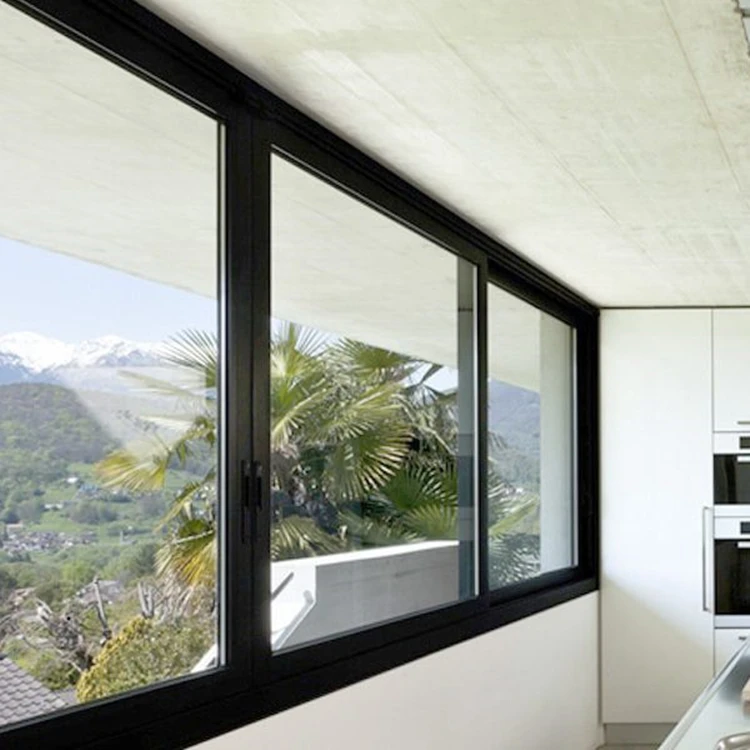 Minimalism Window Supplier Minimalism High Quality Customization Alu Windows Hurricane Impact Thermal Break Aluminum Windows