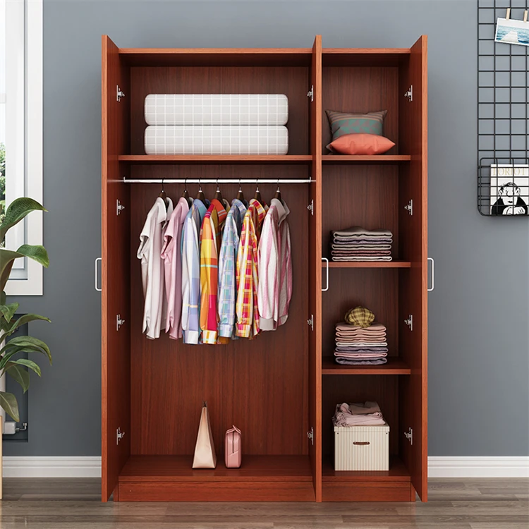 Forever Wardrobe Simple Modern Melamine Particle Board Panel Wardrobe Storage Cabinet Closet Bedroom Wardrobes