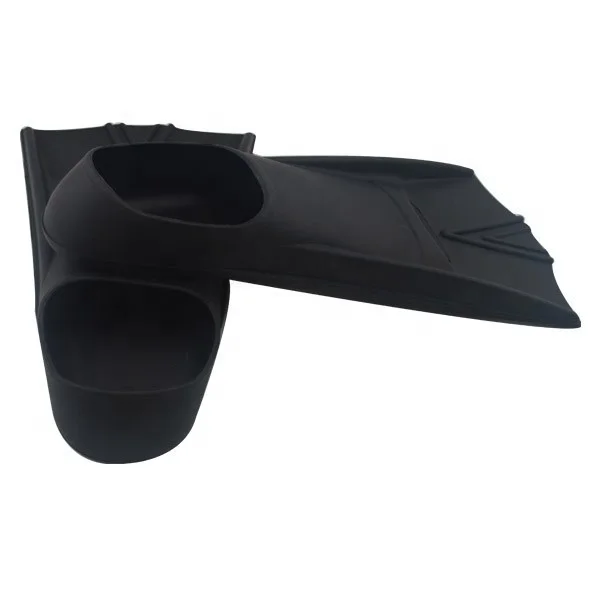 Logo printing swim fins for adult and kids silicone fins diving