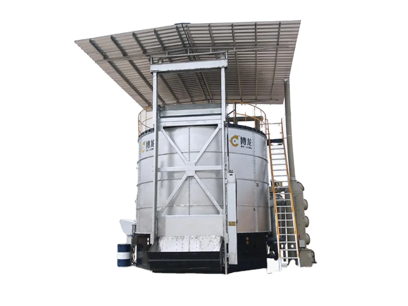 Mushroom compost bagging turner packing machine machine compost organic composter automatic