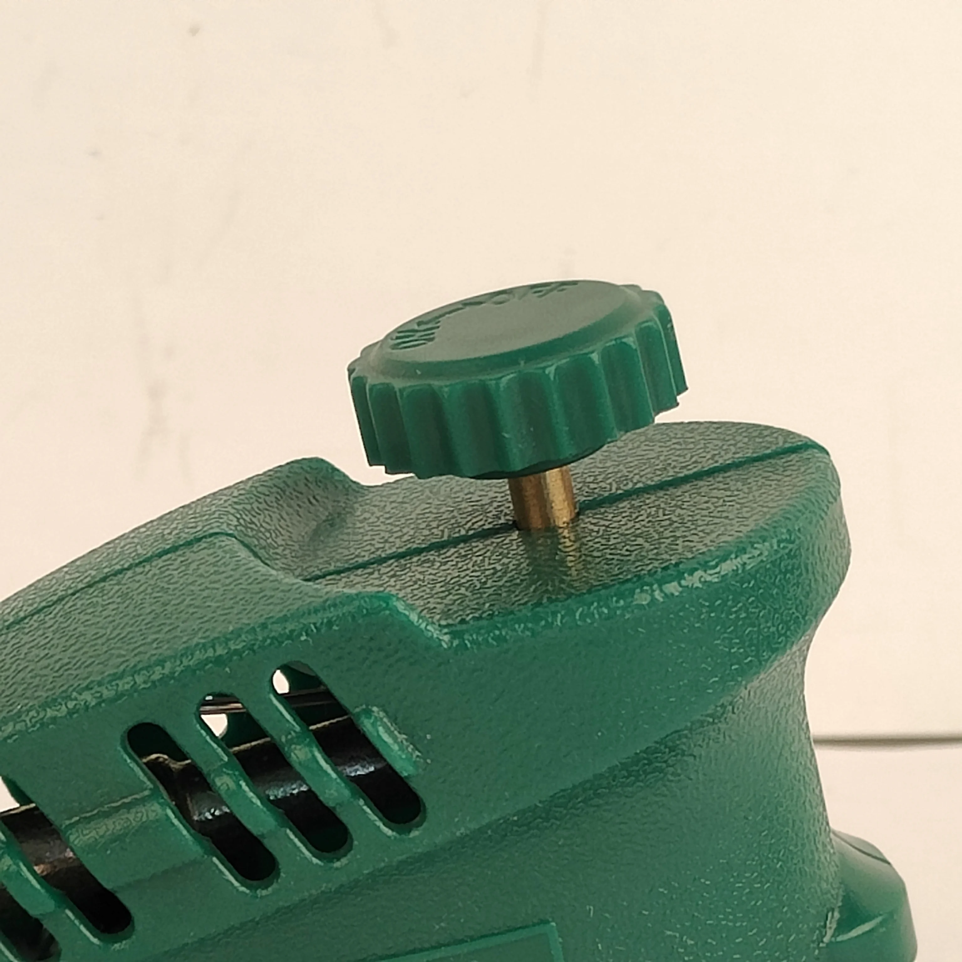 Green color hand-operated blow gun camping gas torch hiking  flame gun