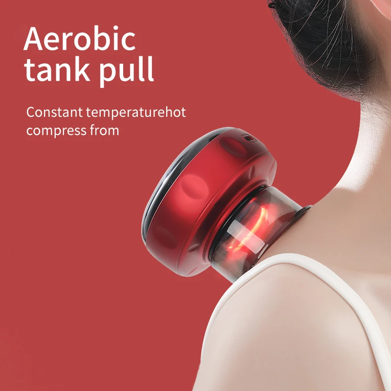 Hot Sale Cupping Therapy Massager Electronic Cupping Electric Vacuum Cupping Massage Body Cups