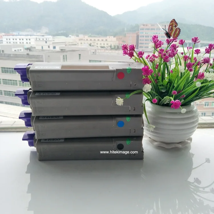 Compatible OKI C612 46507508 46507507 46507506 46507505 Toner cartridge for C612n C612dnw C612dn