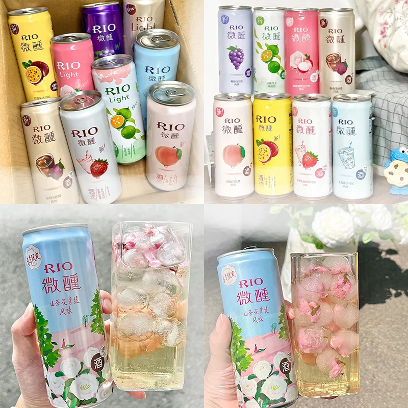 Wholesale Rio Drinks 330ml Peach Flavored Alcoholic Fruit Soft Drinks Exotic drinks