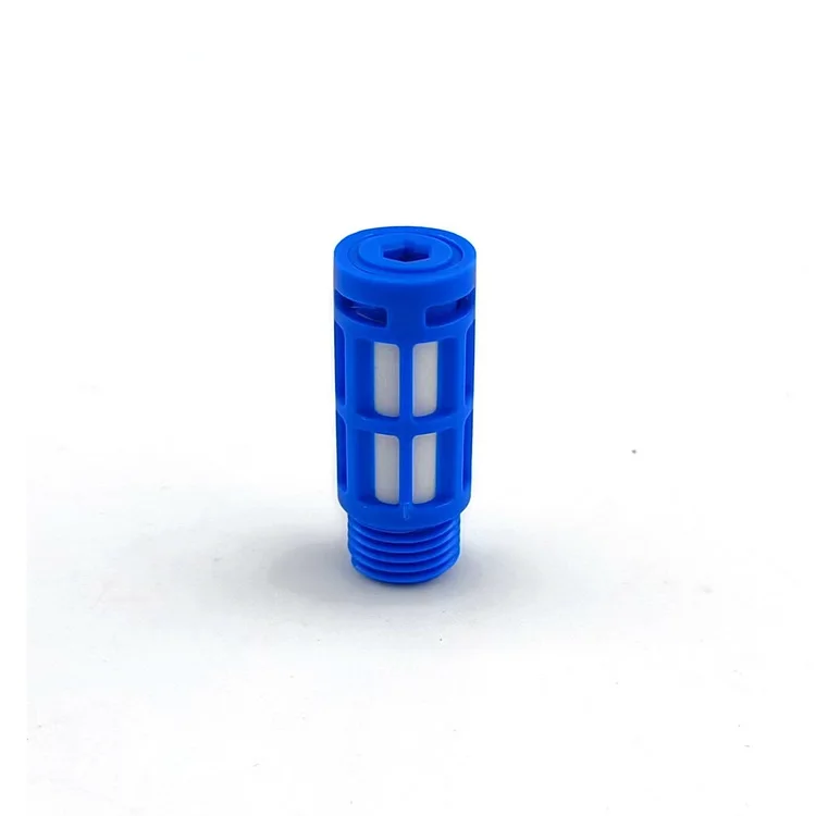 3/8 Plastic / PP / PE Pneumatic Parts Mechanical Components Silencers Exhaust Air silencer Pneumatic Muffler