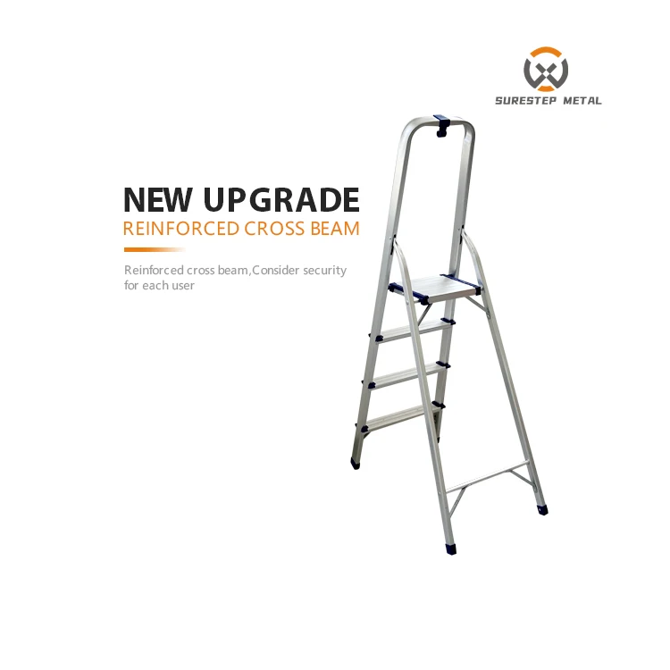EN131 Three Steps Folding Ladder Household Ladder  Aluminum Step Ladder