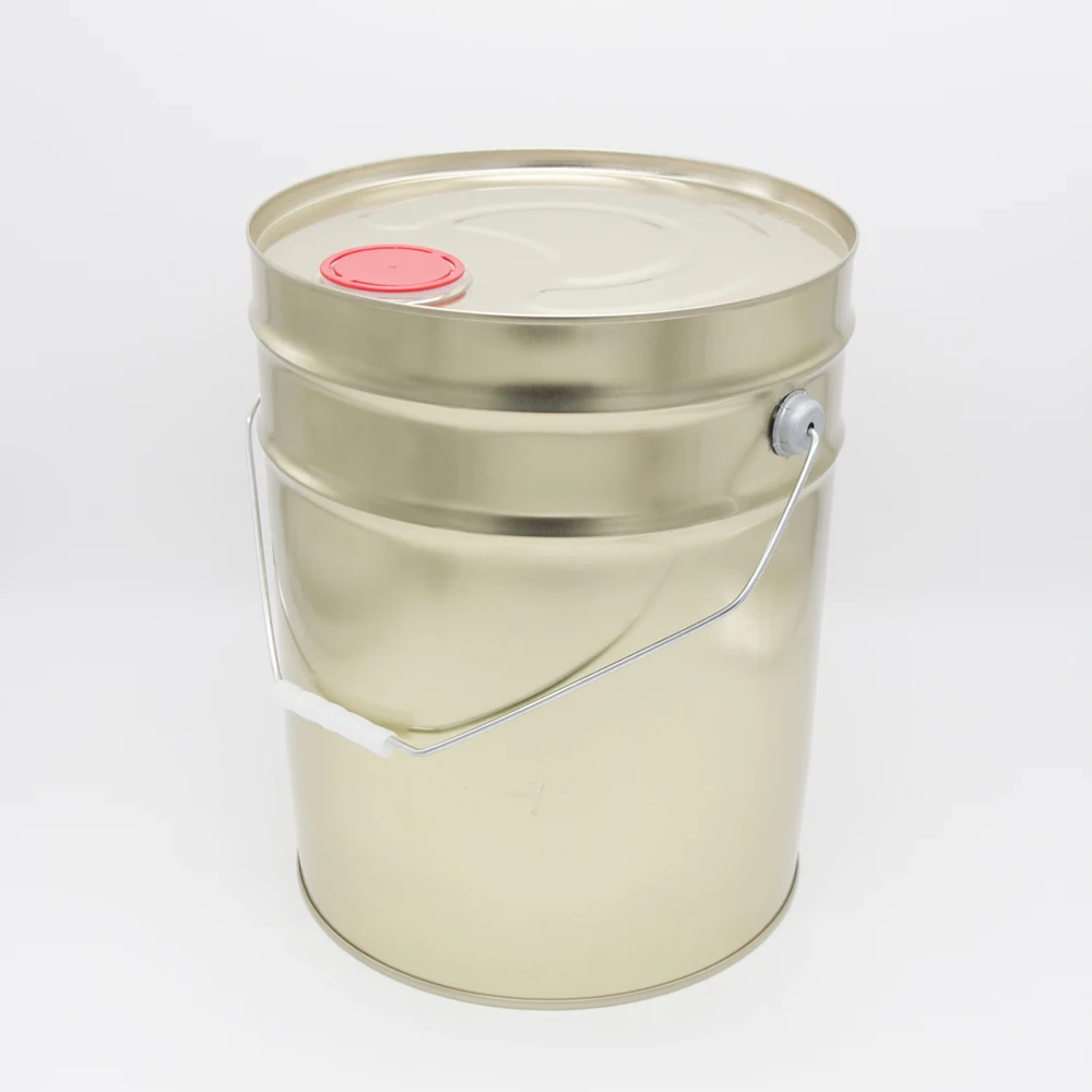 Wholesale Printed 5 gallon Empty Steel Drums Metal Pails Chemical 20 Liter Paint Bucket
