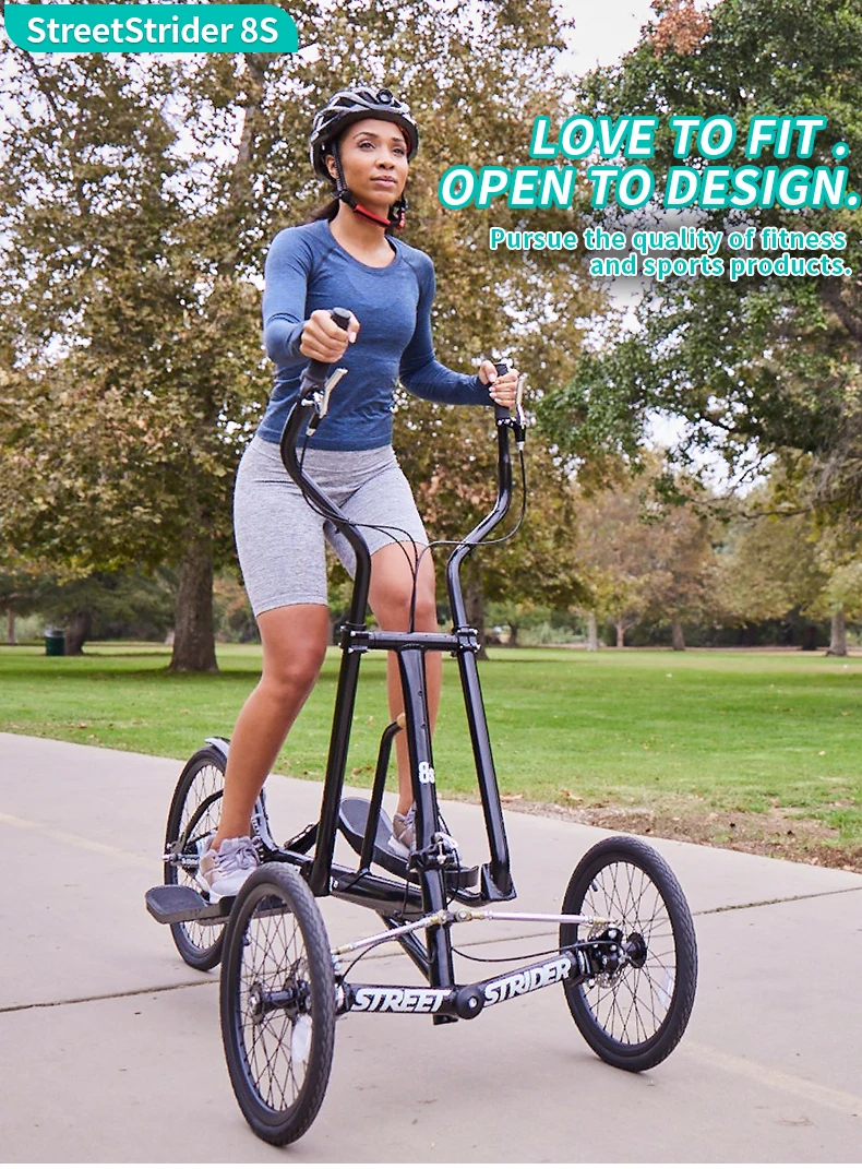 8s оборудование для Кардиотренировки тренажер занятий спортом на открытом воздухе/в помещении стритстридер эллиптический велосипед