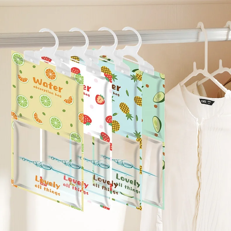 Hanging wardrobe dehumidify bag Moistureproof dehumidifier Desiccant Bag