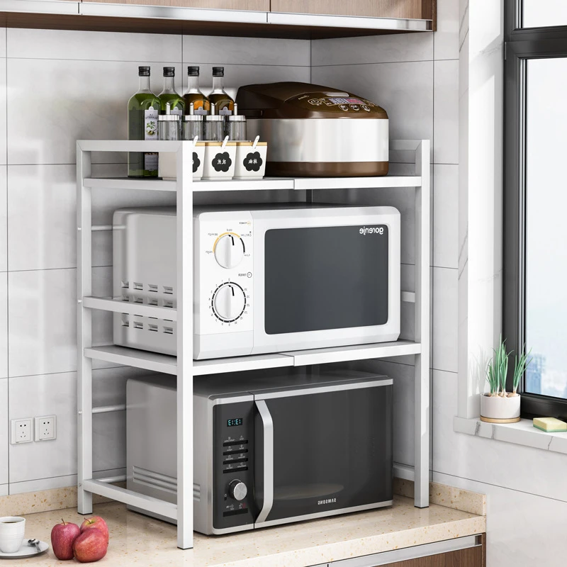 Stainless Steel Kitchen Rack Countertop Wireking Racks And Holders Over Multipurpose Storage Houseware Organizer Pantry