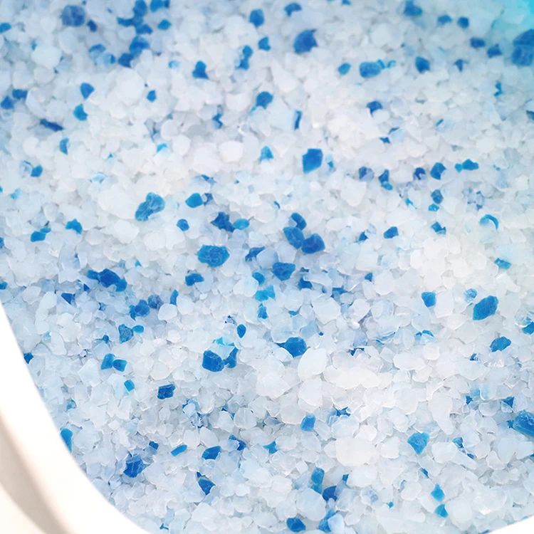 Wholesale Supplier crystal cat litter Sand High Quality Cheap 3.8l 1-8mm Eco Friendly Silica Gel Cat Litter