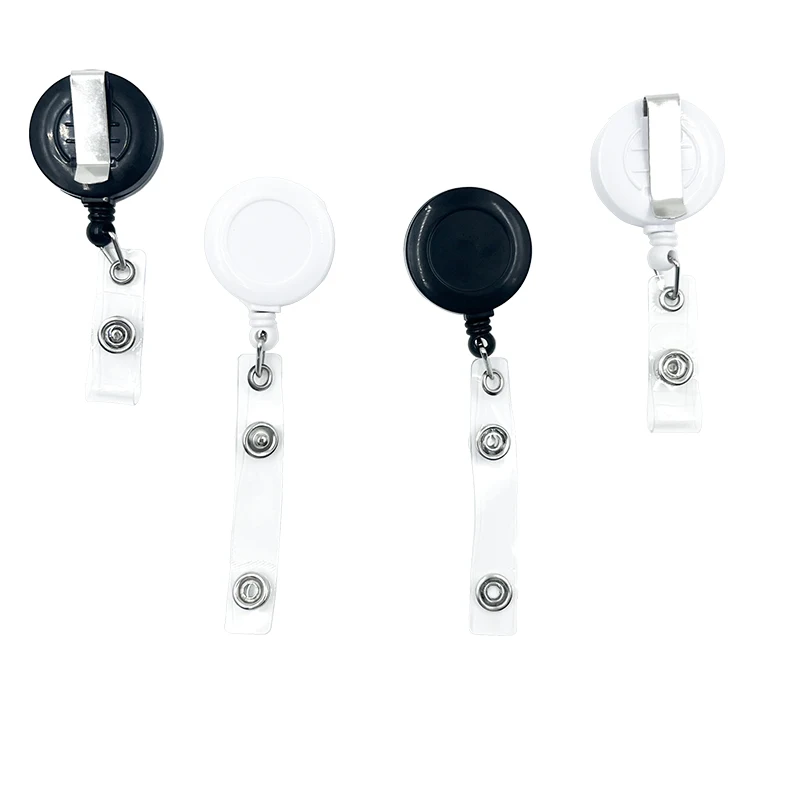 Рекламная выдвижная катушка Yoyo для держателя удостоверения личности или бейджа медсестер