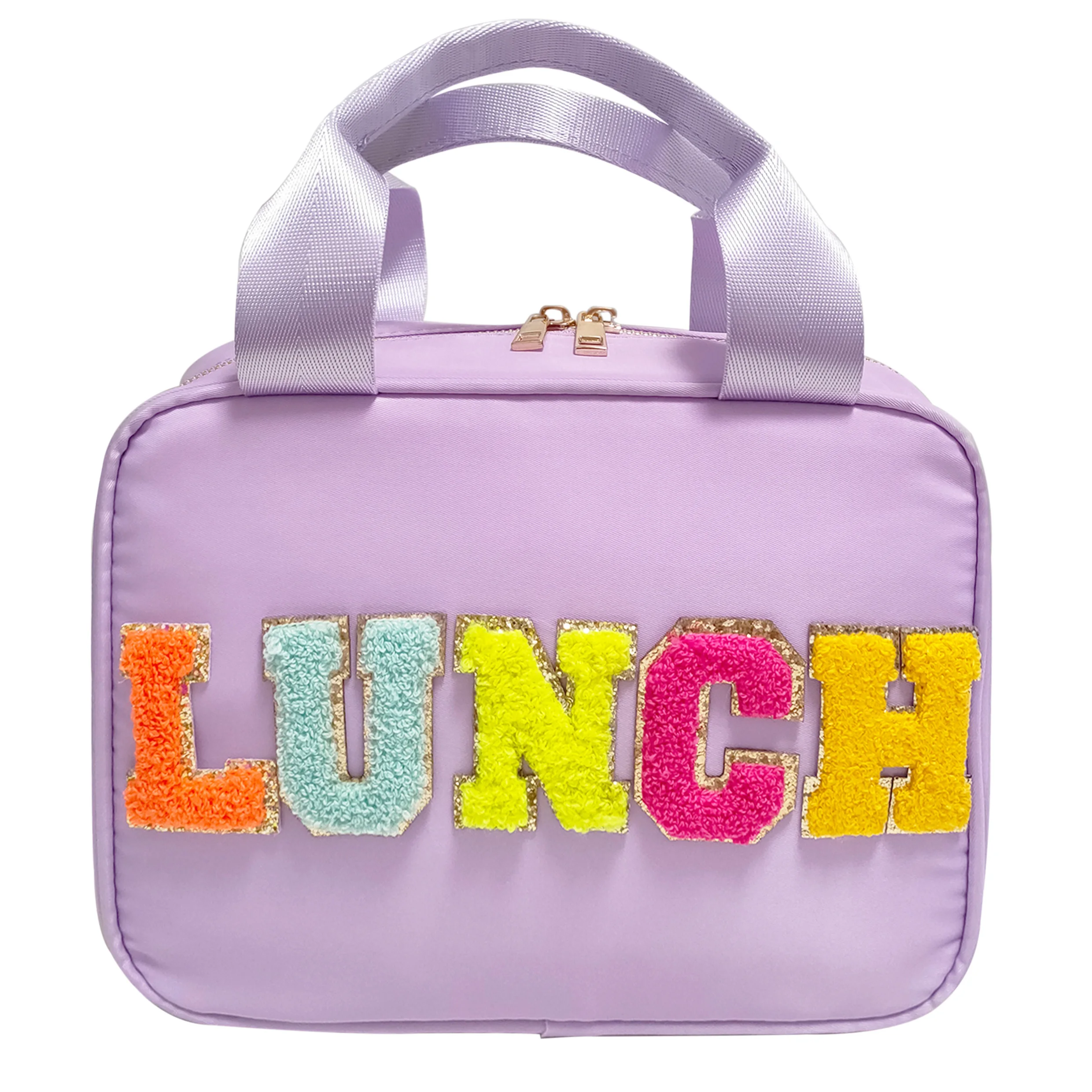 Stoney Clover Customized Nylon Waterproof Large Capacity Lunch Bag With Handle Outdoor Picnic Handbag  Cooler Lunch Box Kids