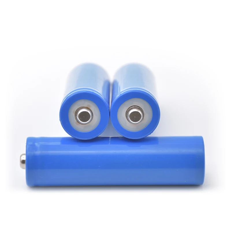 
18650 cylindrical lithium-ion battery 1200mah standard voltage 3.7v arrow blue leather environmentally chargeable battery 