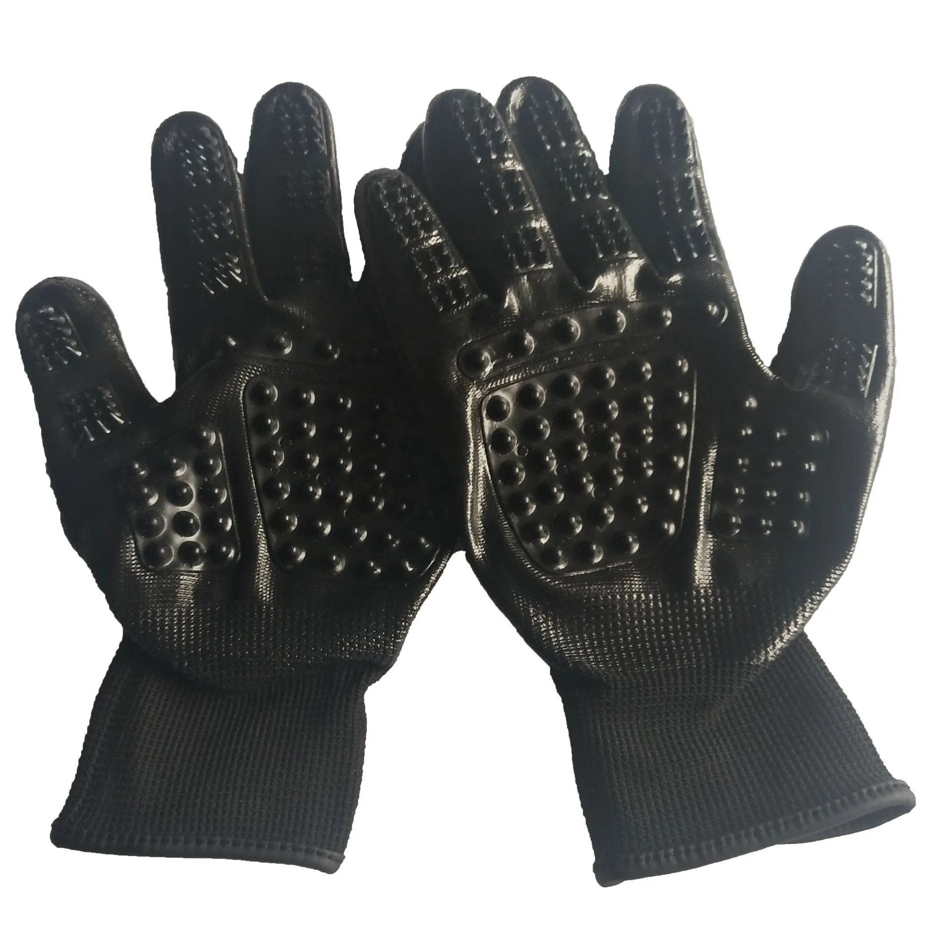 Factory Price Pets Cleaning Massage Gloves Cat Dog Grooming Tools Environmental Rubber Gloves