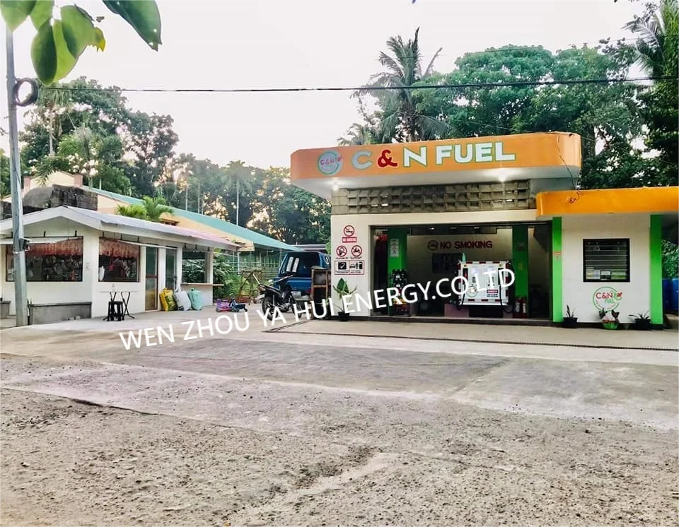 Mini Station Mobile Portable Containerized Fuel Petrol Station ContainerMobile Fuel Station