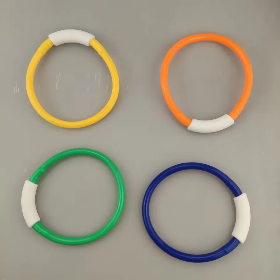 Wholesale 4 pcs Swimming Pool Circle Diving Ring Toy Sets for Children Summer Underwater Game Kids Water Party Toys