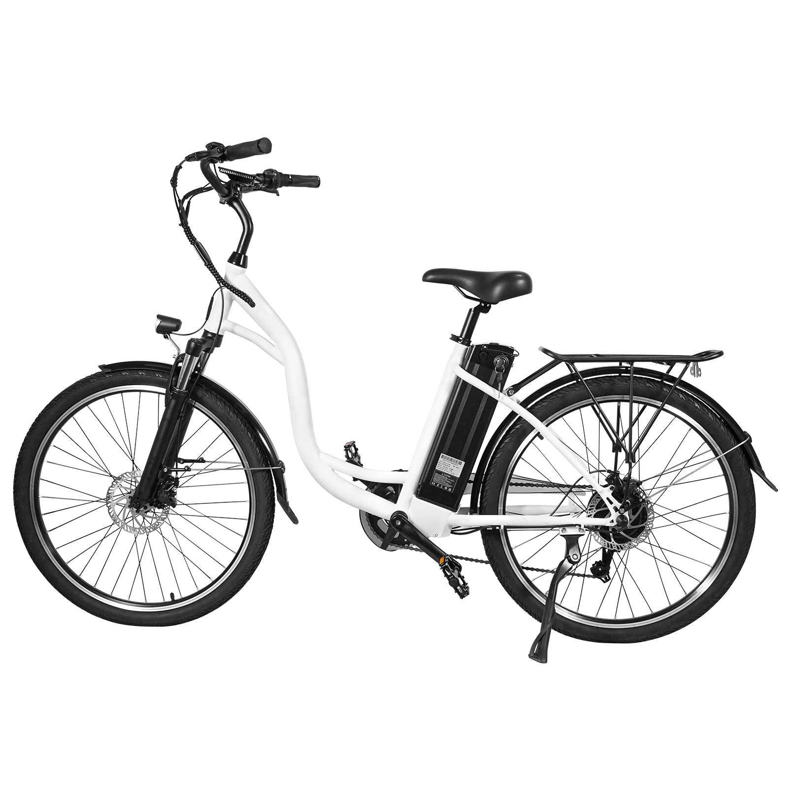36 Volt 250 Watt Electric City Bikes 26 inch Tires 25 km/h E-bikes Low Access Frame Electric Bikes For Ladies