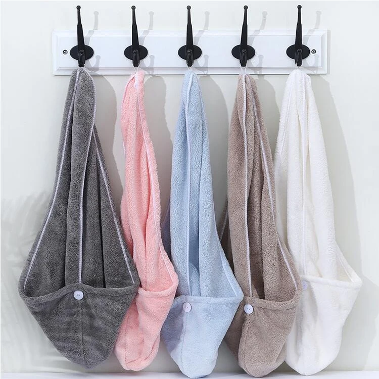 Custom Personalized SPA Women's Super Absorbent Quick Dry Soft Magic Turban Microfiber Towel For Hair