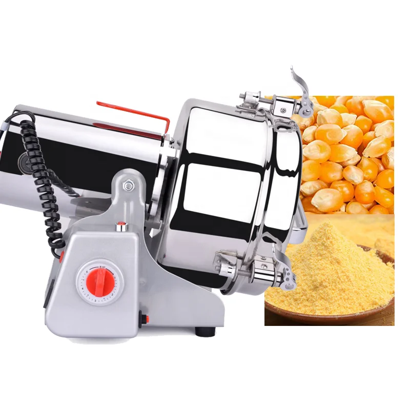 DAMAI Stainless Steel Electric Moulin a Coffee Corn Mill Spice Muller Grinder 2500G
