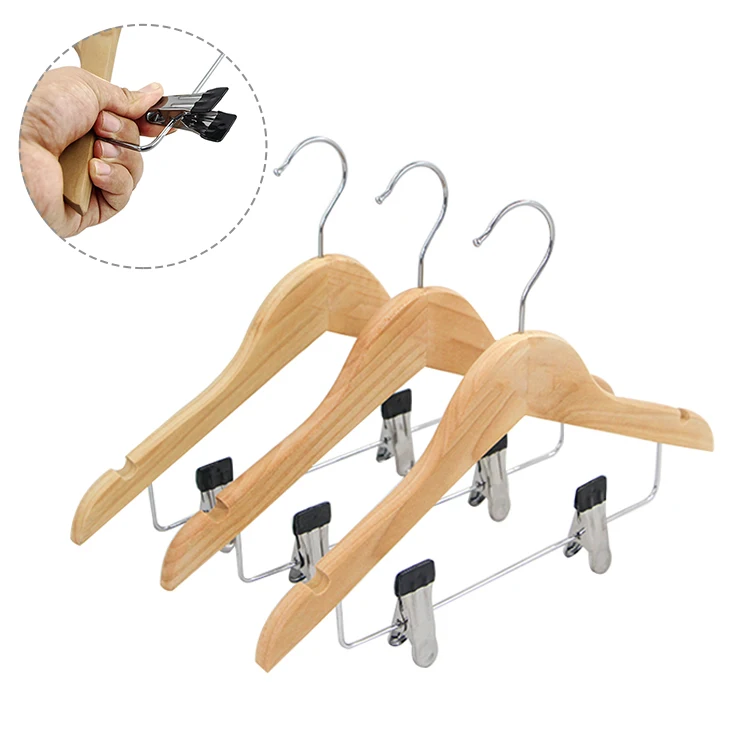 Factory Price Hot Style Wholesale Coat Wooden Hanger With Logo