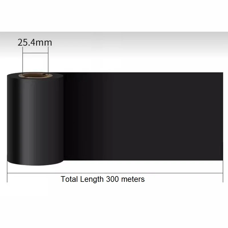 Heat Transfer Film Labels OEM Low Pet Film for Silver/gold for Uv Printing High Quality Resin-based Ribbon 110mmx300m 300 Meters