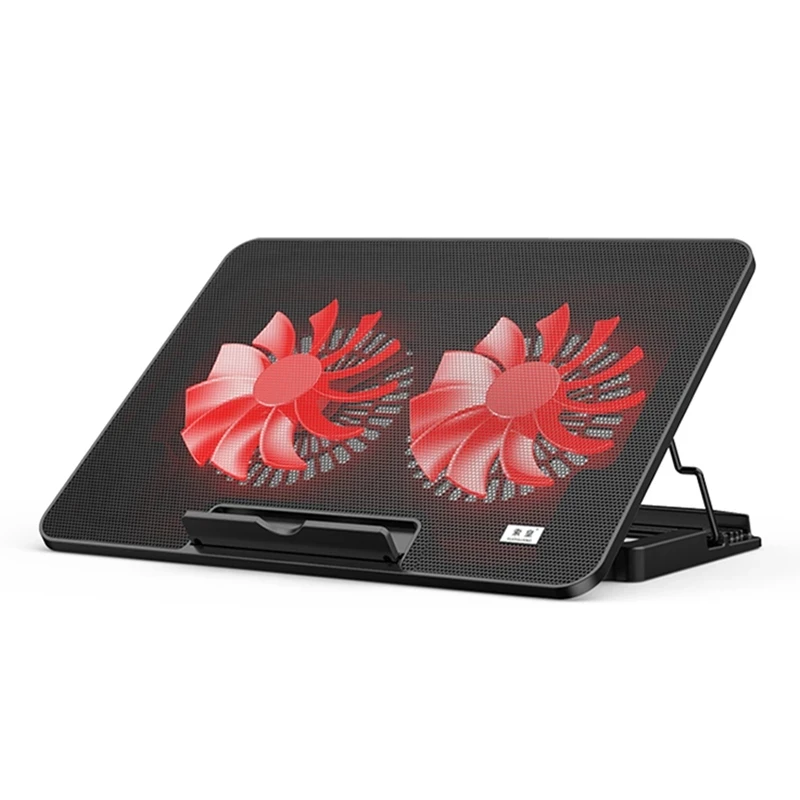 Notebook Cooler Stand Height Adjustable Portable Foldable Laptop Cooling Pad For Laptop Cooler