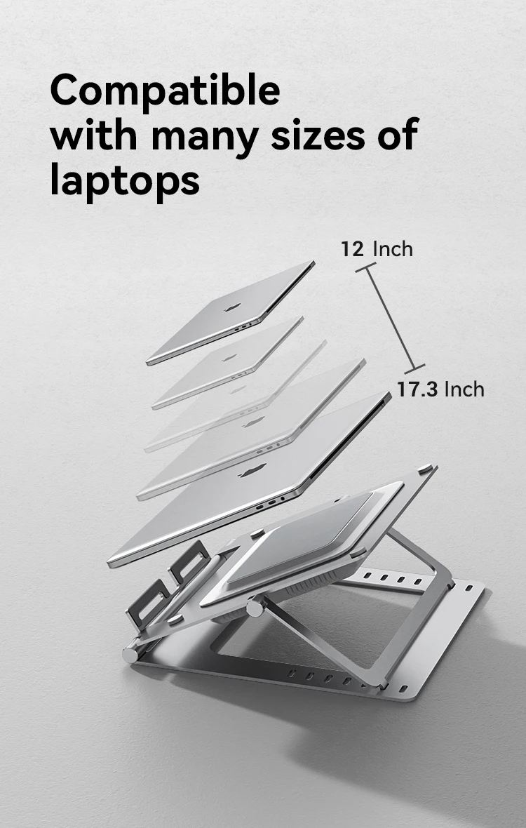 Laptop Cooling Pad Cooler TEC Cooling Technology Subversion Laptop Fan Stand Cooling Portable Slim Height Adjustable