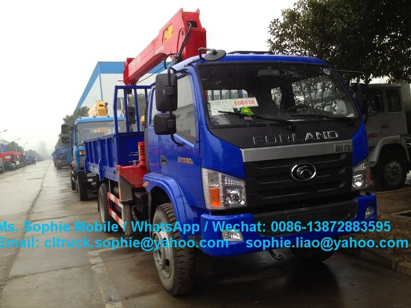 Китайский грузовик Dongfeng 4x2 с захватом кирпича