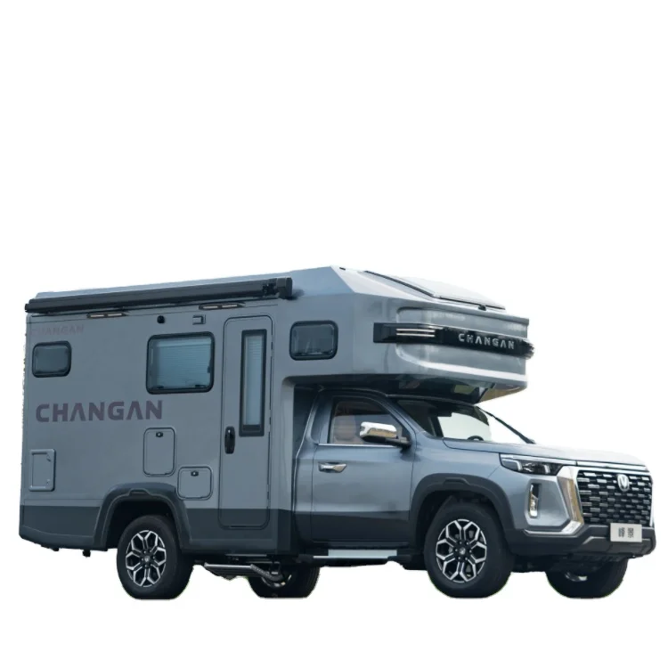 Fengjing RV Новый AWD 6 мест 2 кровати стиральная машина с солнечной панелью переменного тока Changan Премиум Версия autohome