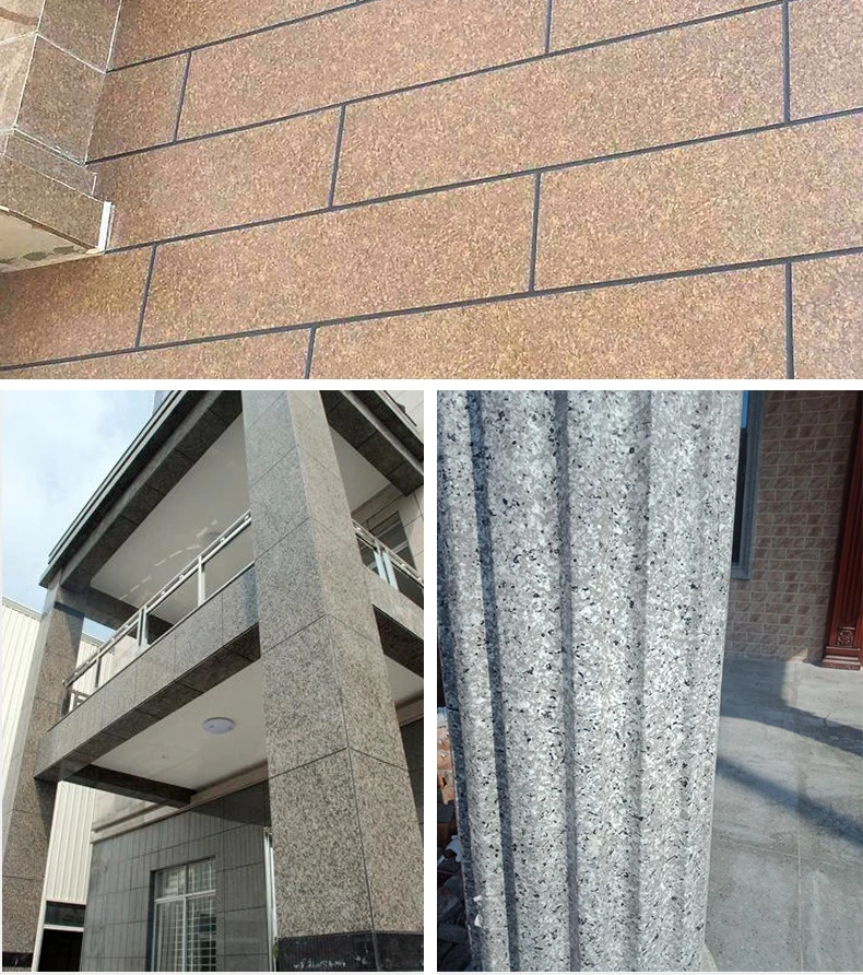 Decorative Natural Stone Paint for Wall Based on Advanced Pure Acrylic Copolymer Resin