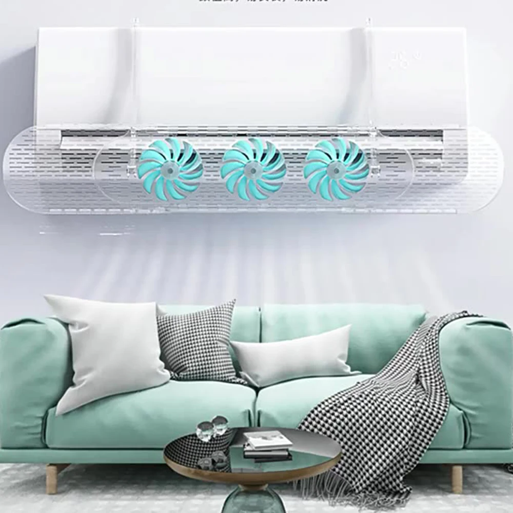 Factory Wholesale Supplies High Quality OEM/ODM Crystal Clear Air Conditioner Wind Deflector For Air Conditioner Supplier.jpg