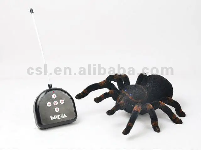 
Hot Selling Halloween Black Small Spiders Children Diy Toys 