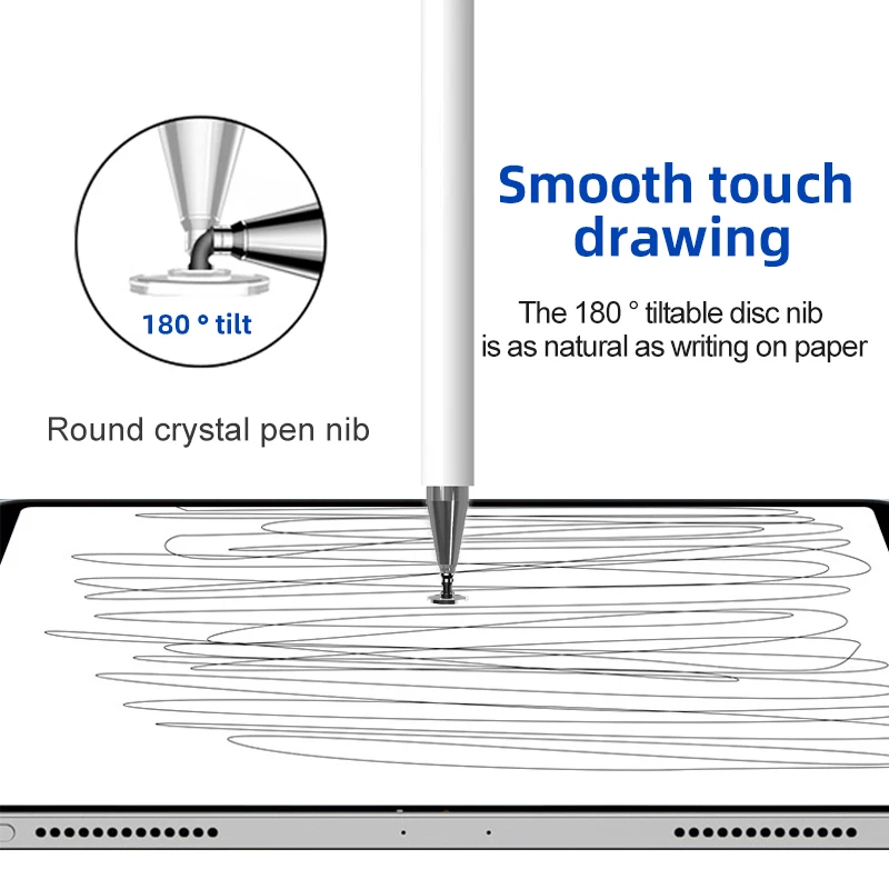 Active Drawing Handwriting Smart Pencil Touch Pen Digital Stylus Pen With Soft Touch For Ipad