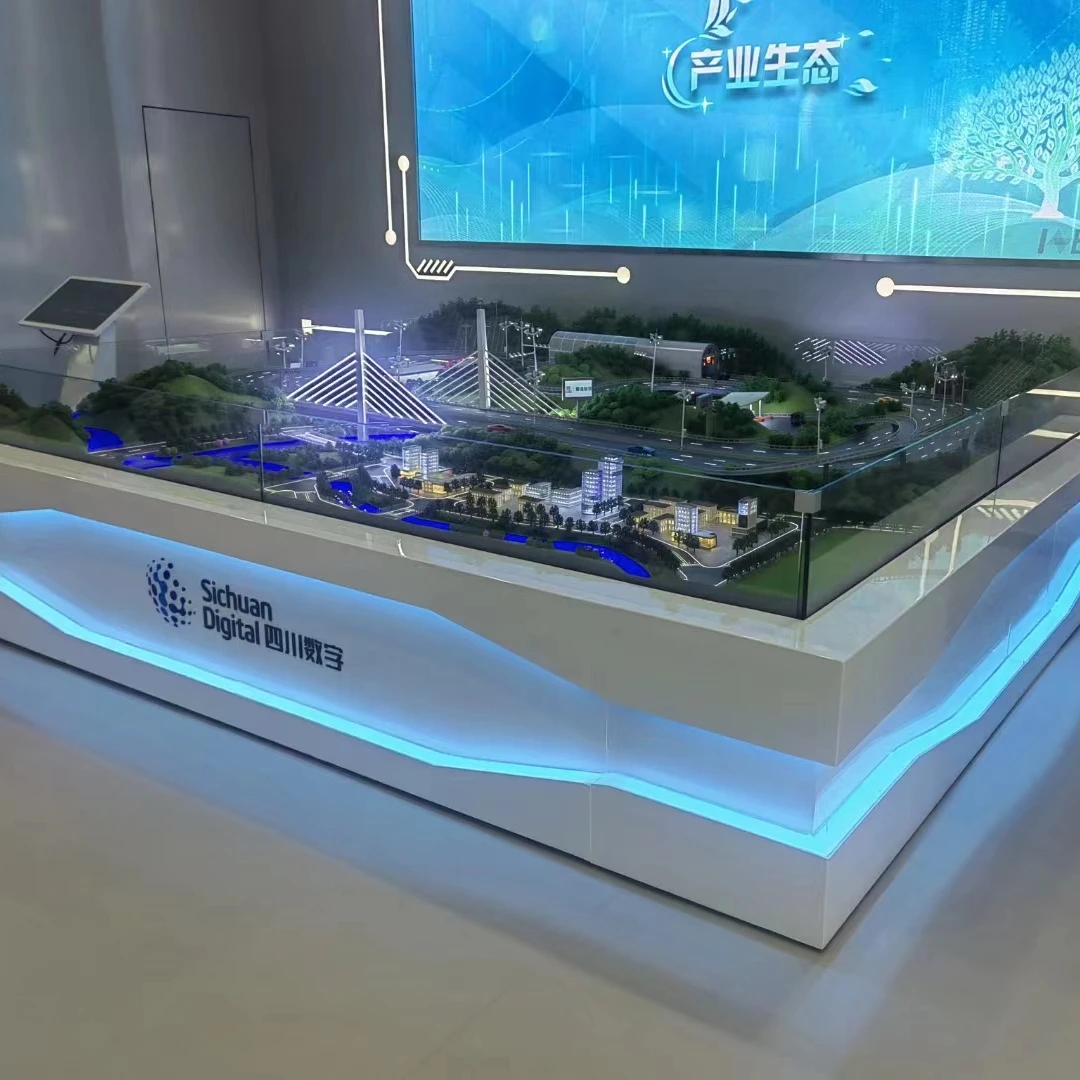 Making Real Prefabricated Building Real Estate Sand Table Model